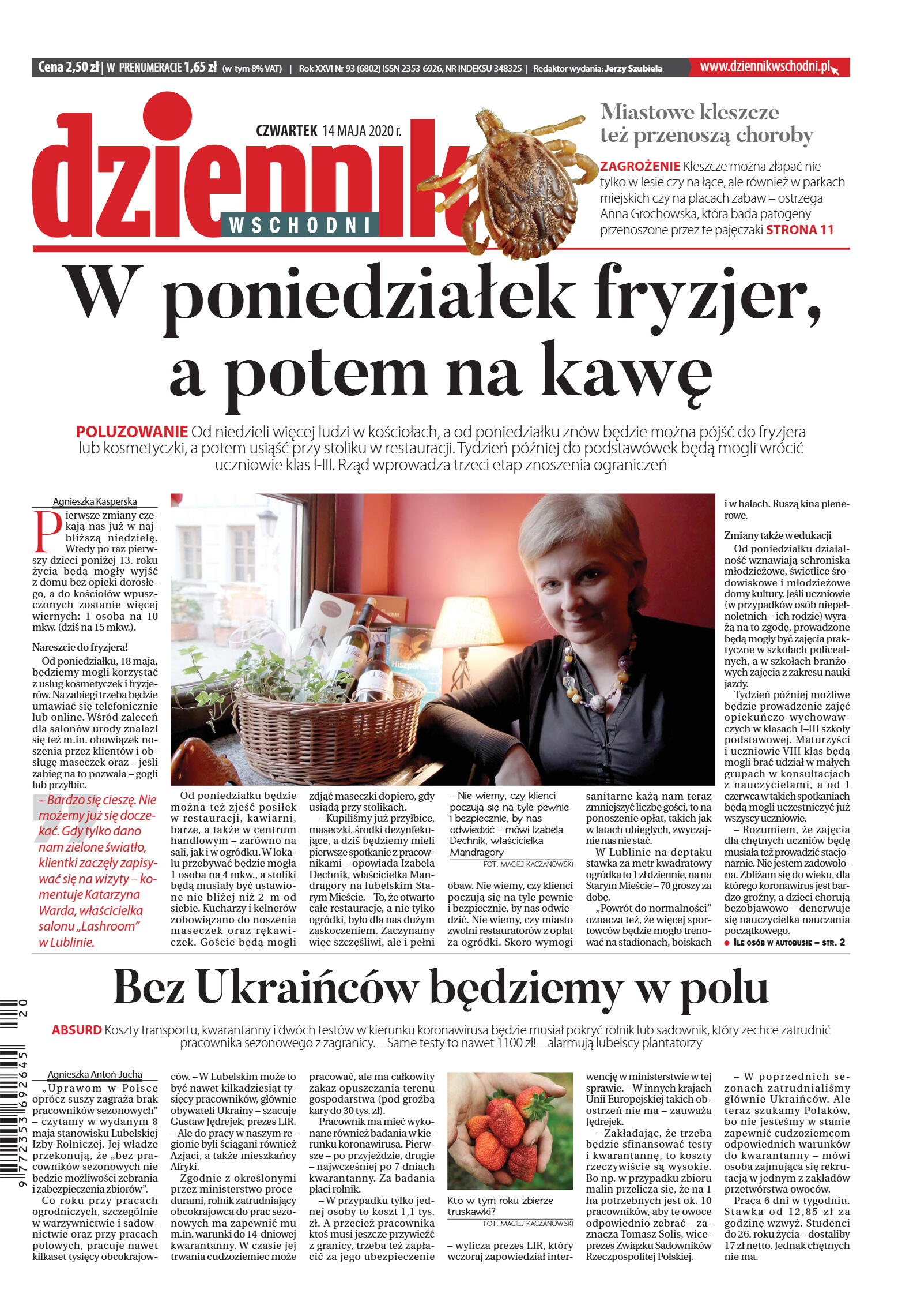 Wydanie główne - strona 1