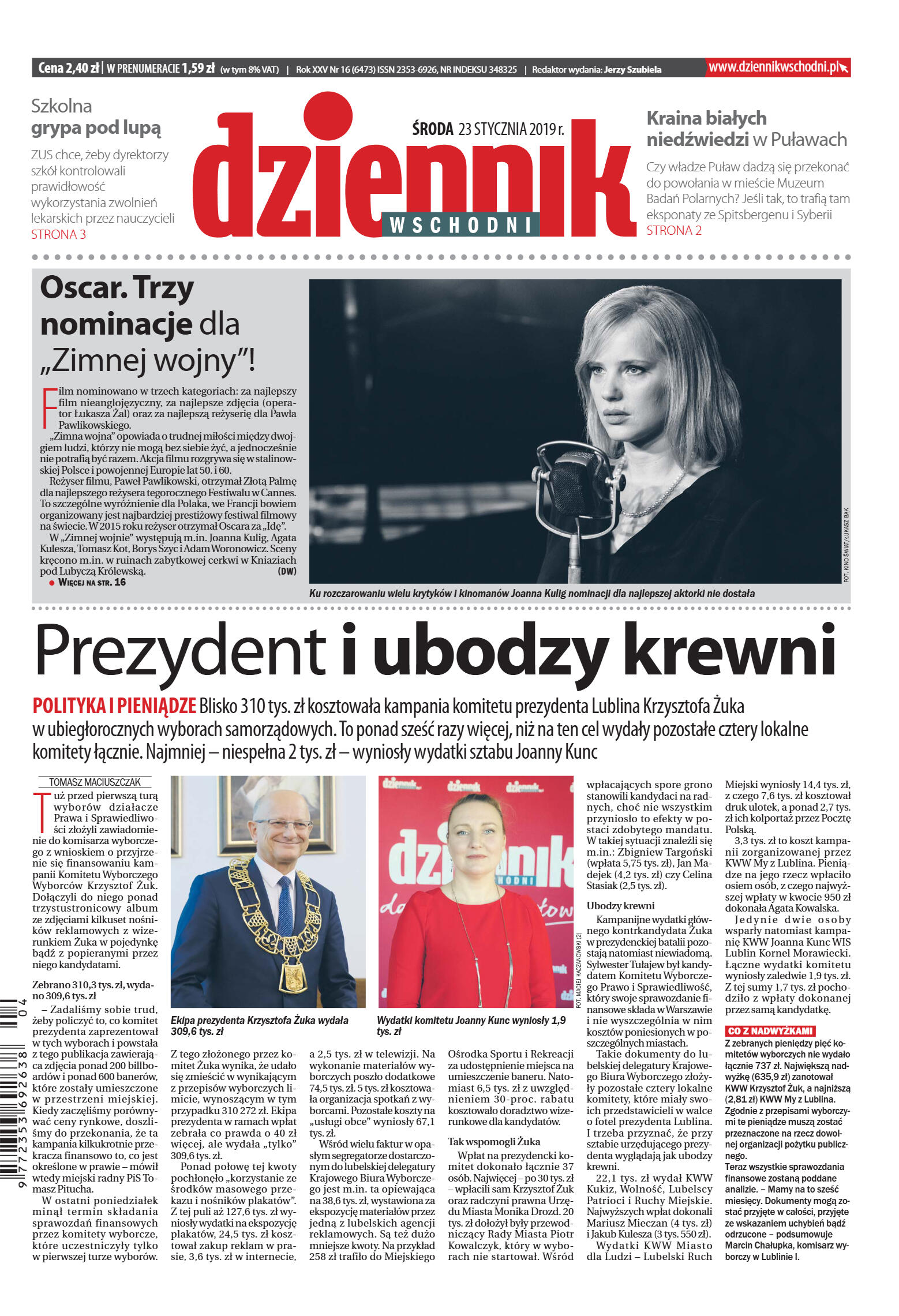 Wydanie główne - strona 1