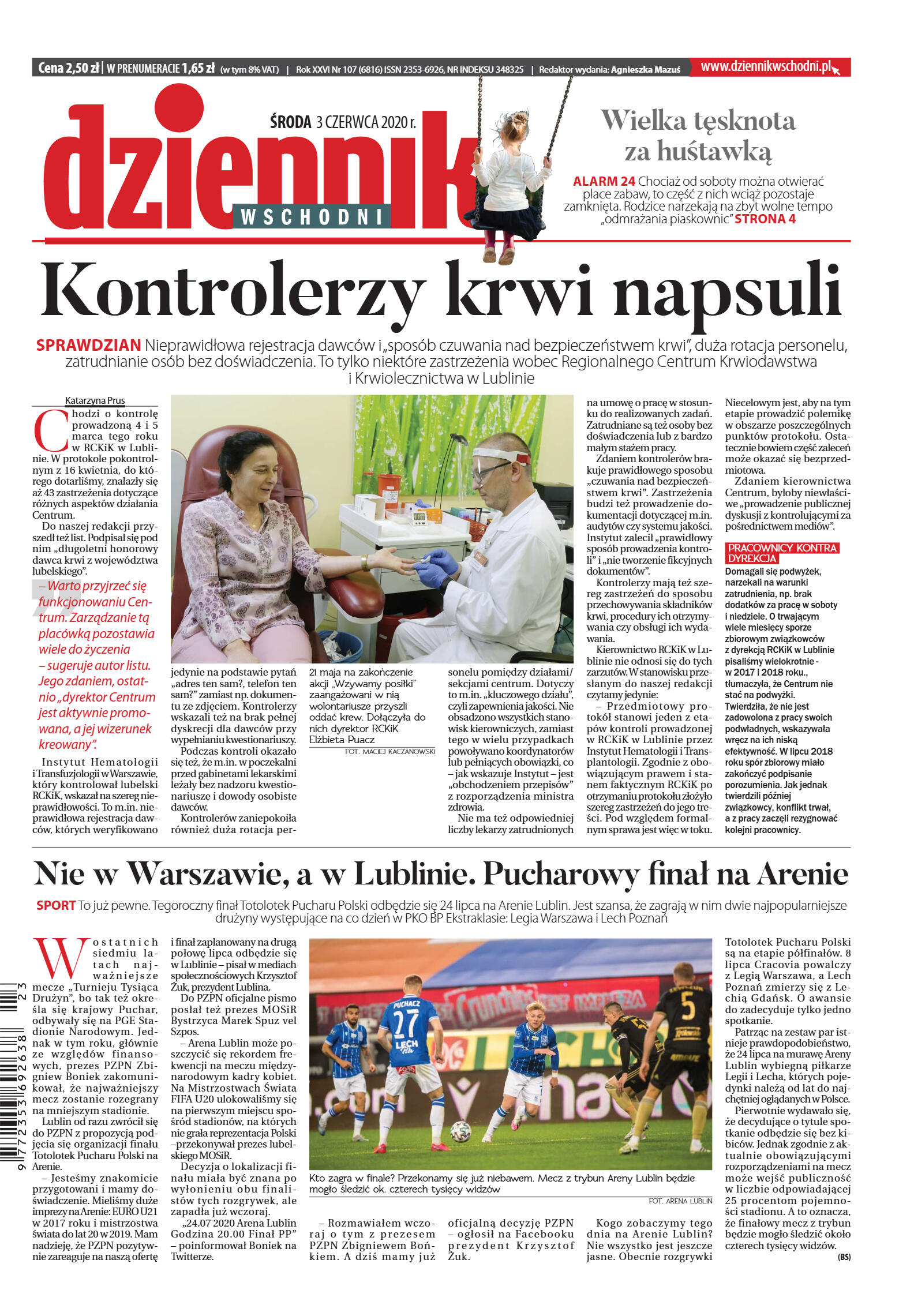 Wydanie główne - strona 1