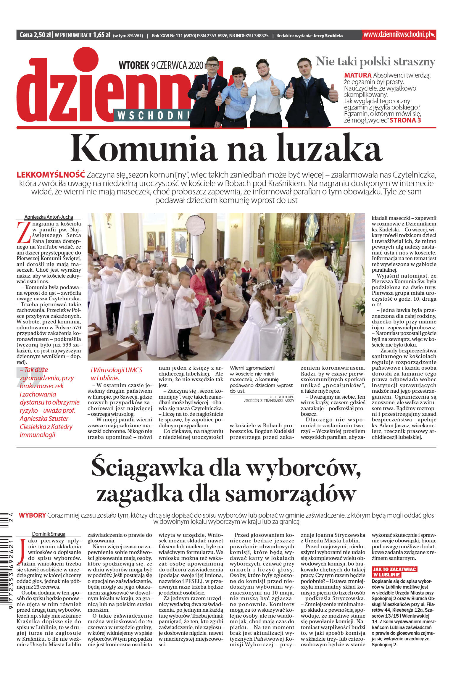 Wydanie główne - strona 1