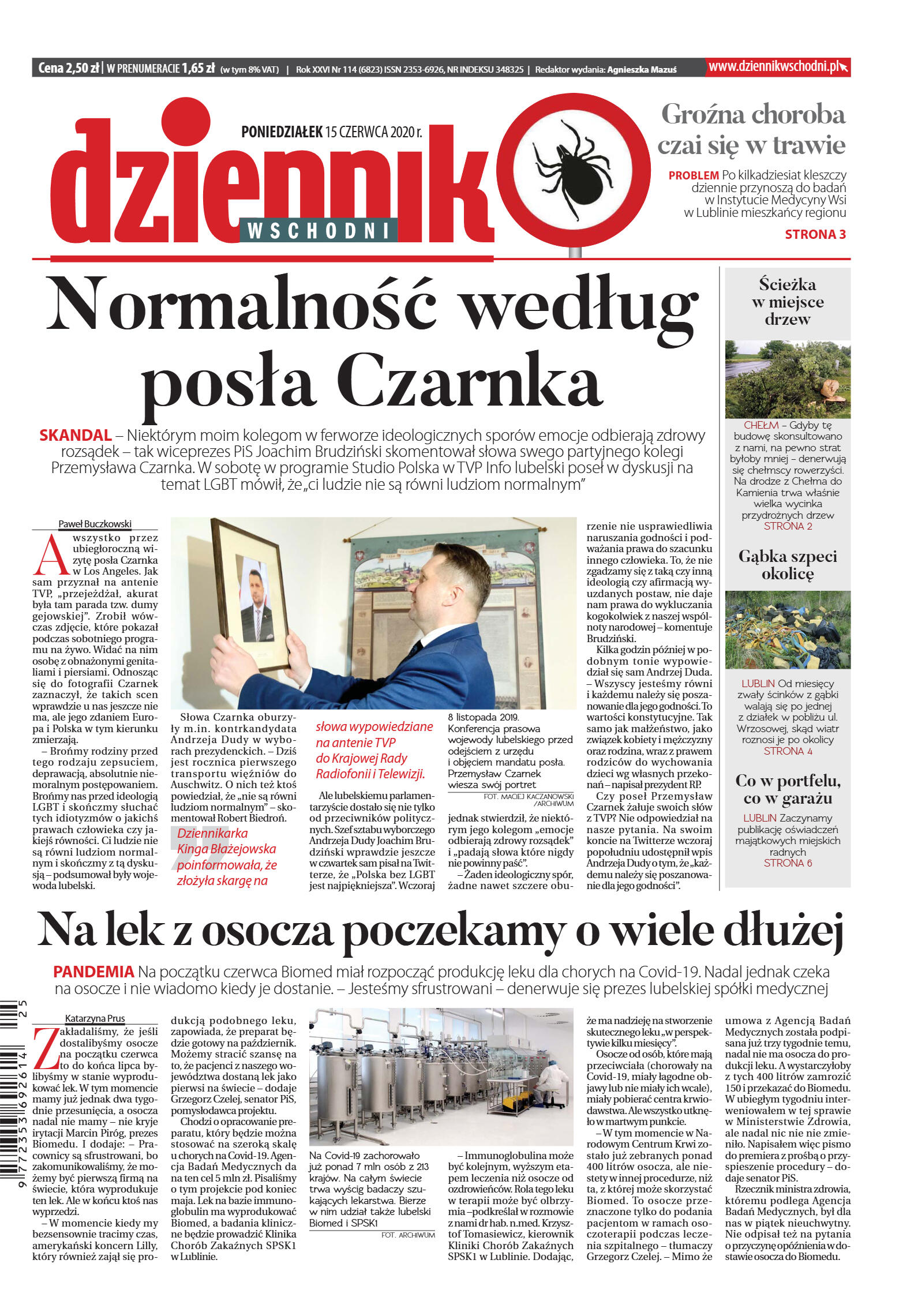 Wydanie główne - strona 1