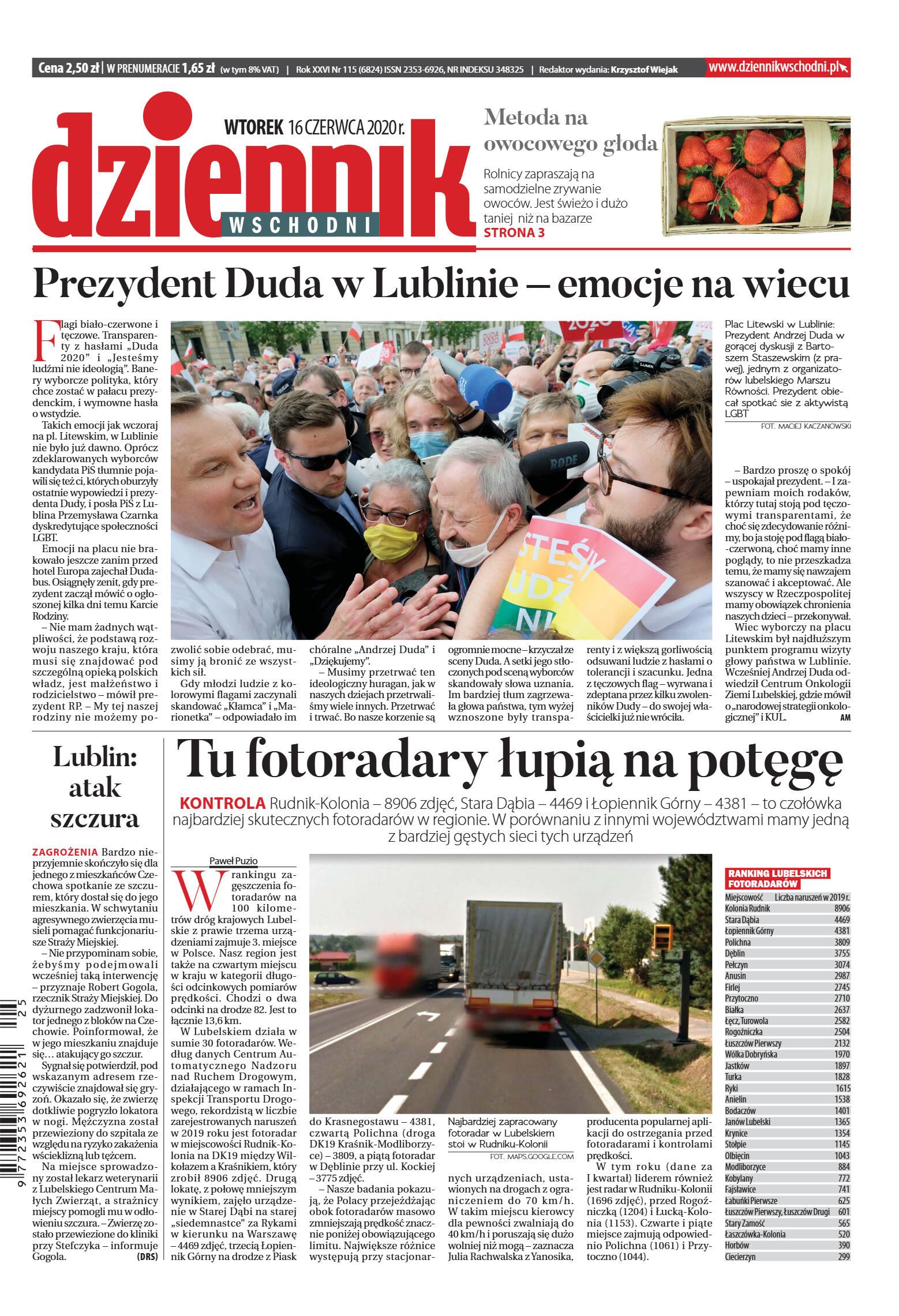 Wydanie główne - strona 1