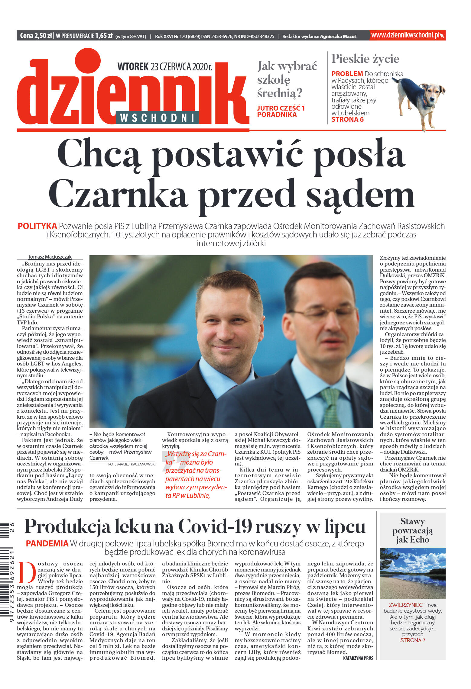 Wydanie główne - strona 1