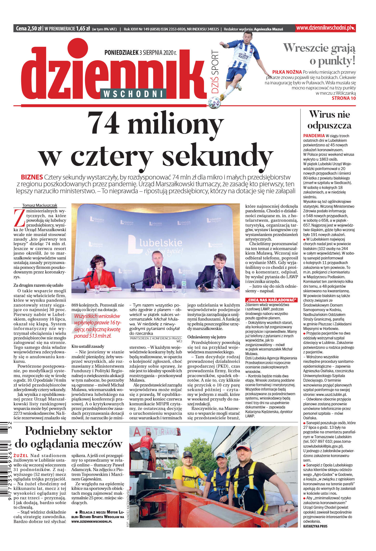 Wydanie główne - strona 1