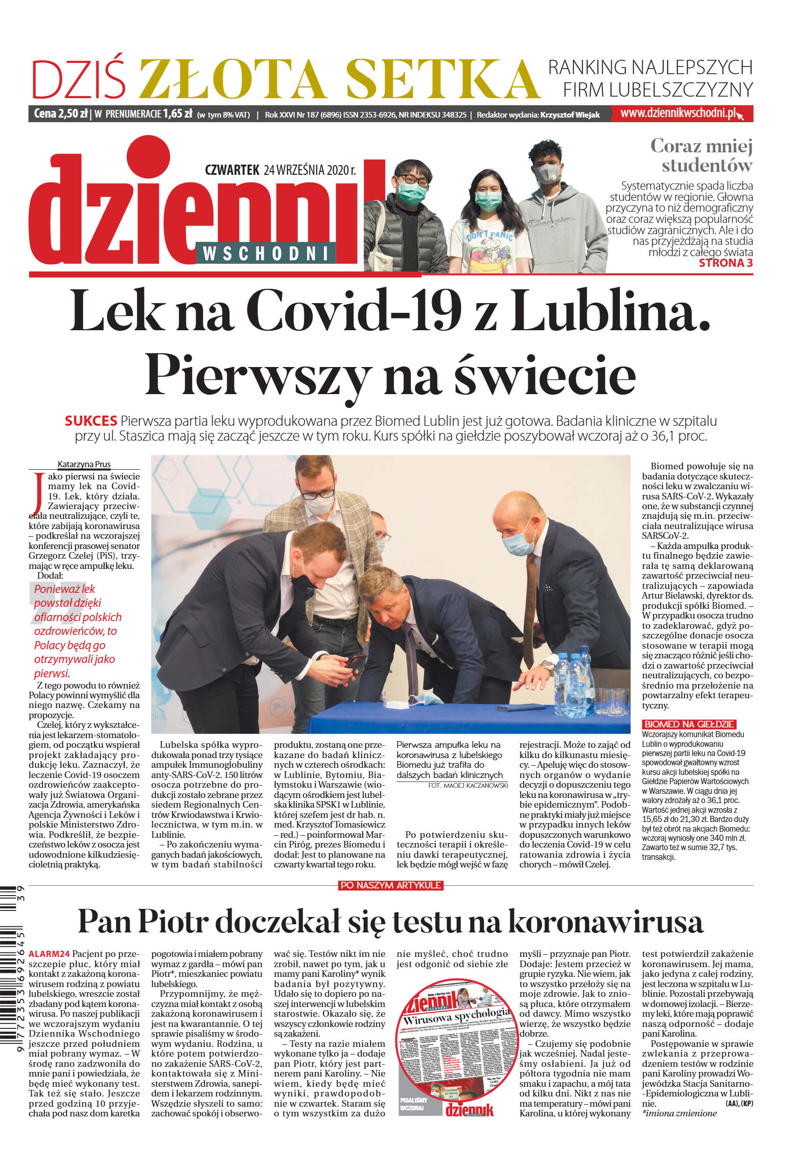 Wydanie główne - strona 1