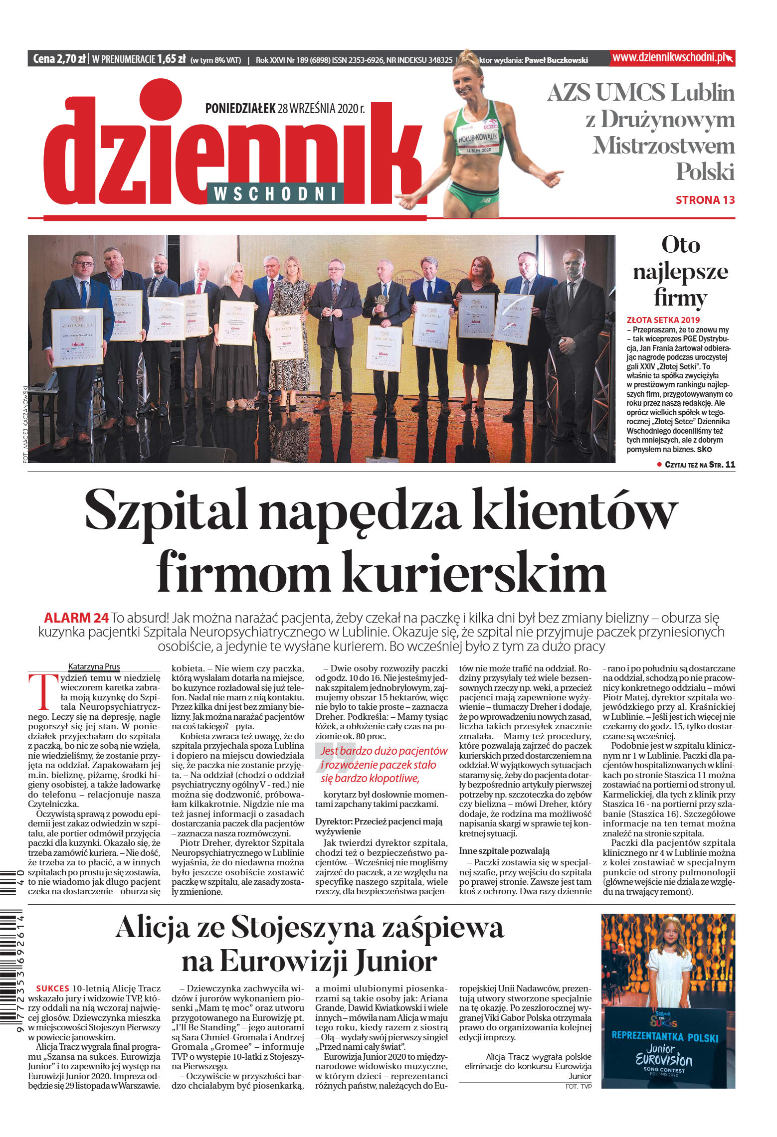 Wydanioe główne - strona 1