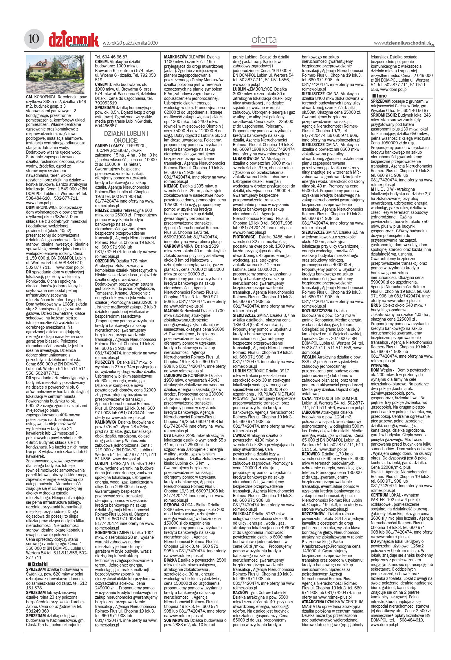 Nieruchomości - strona 10
