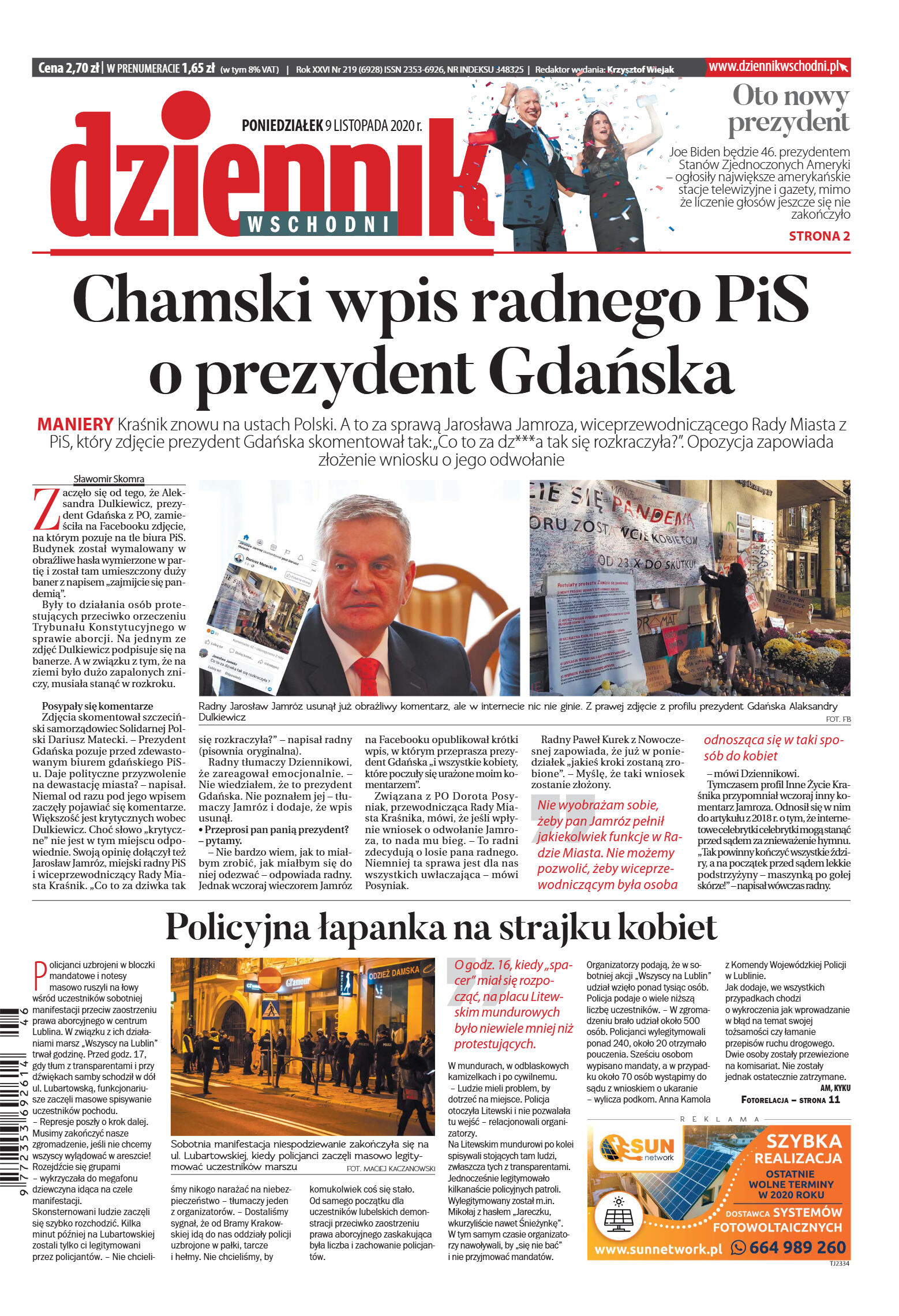 Wydanie główne - strona 1