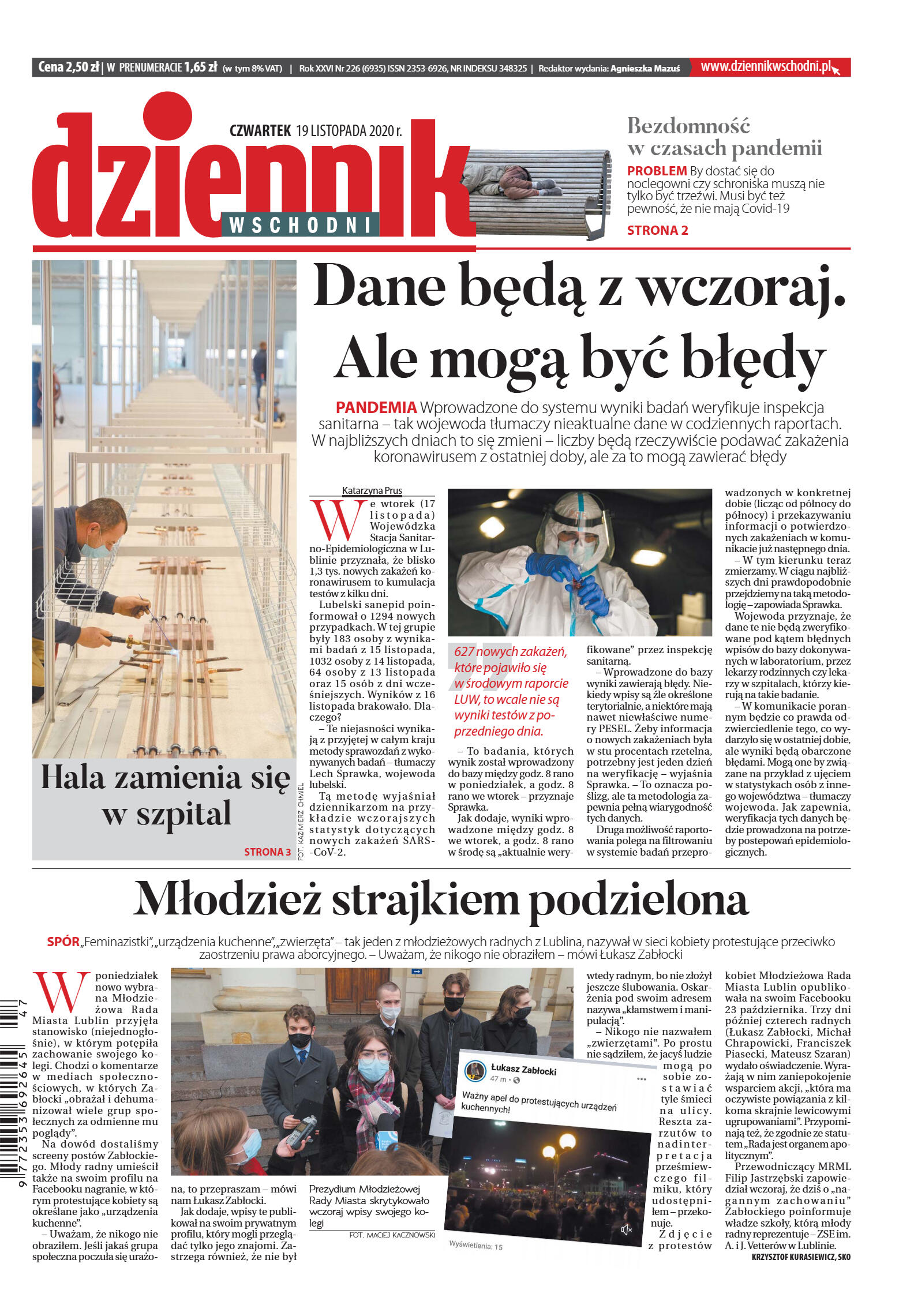 Wydanie główne - strona 1