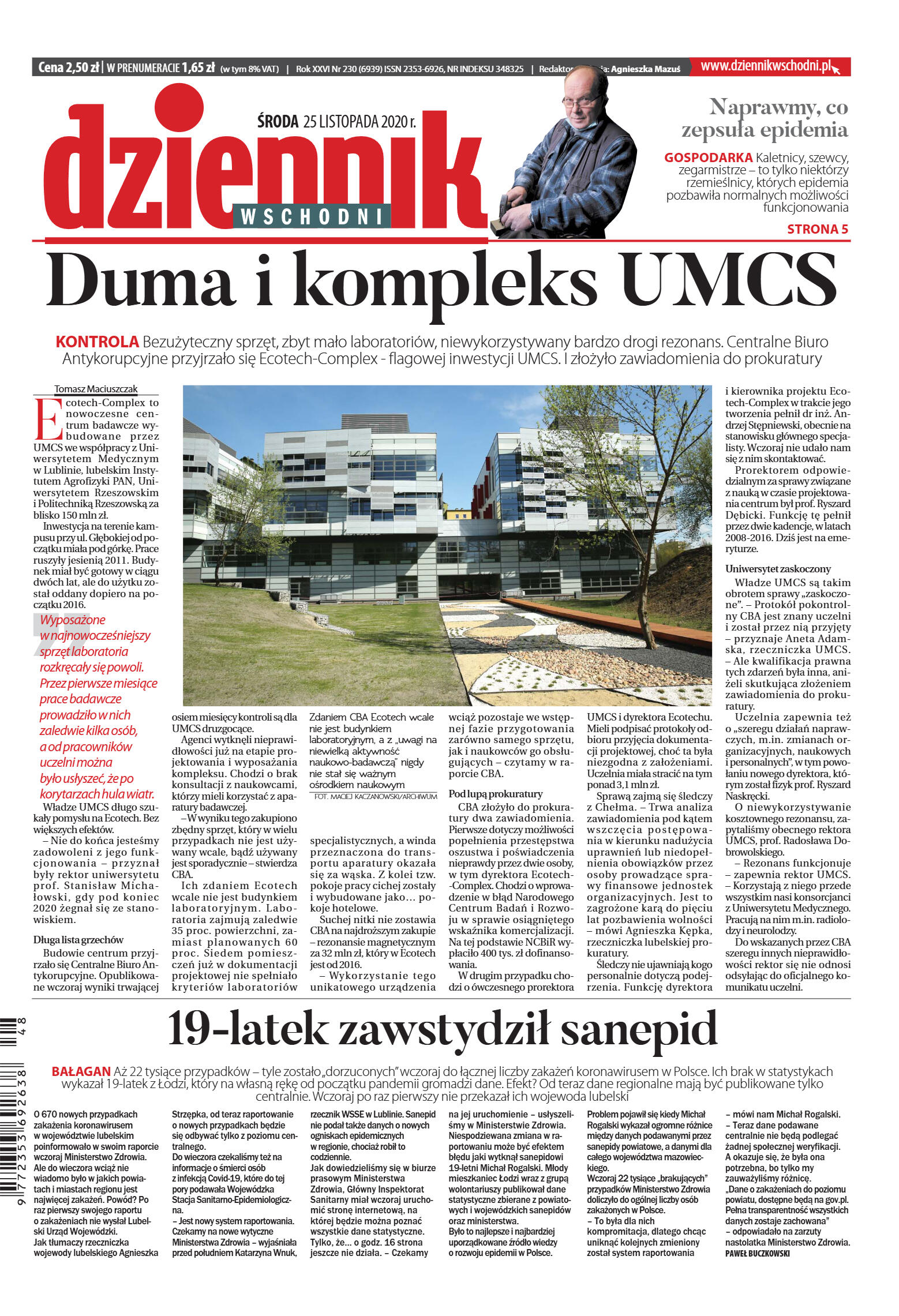 Wydanie główne - strona 1