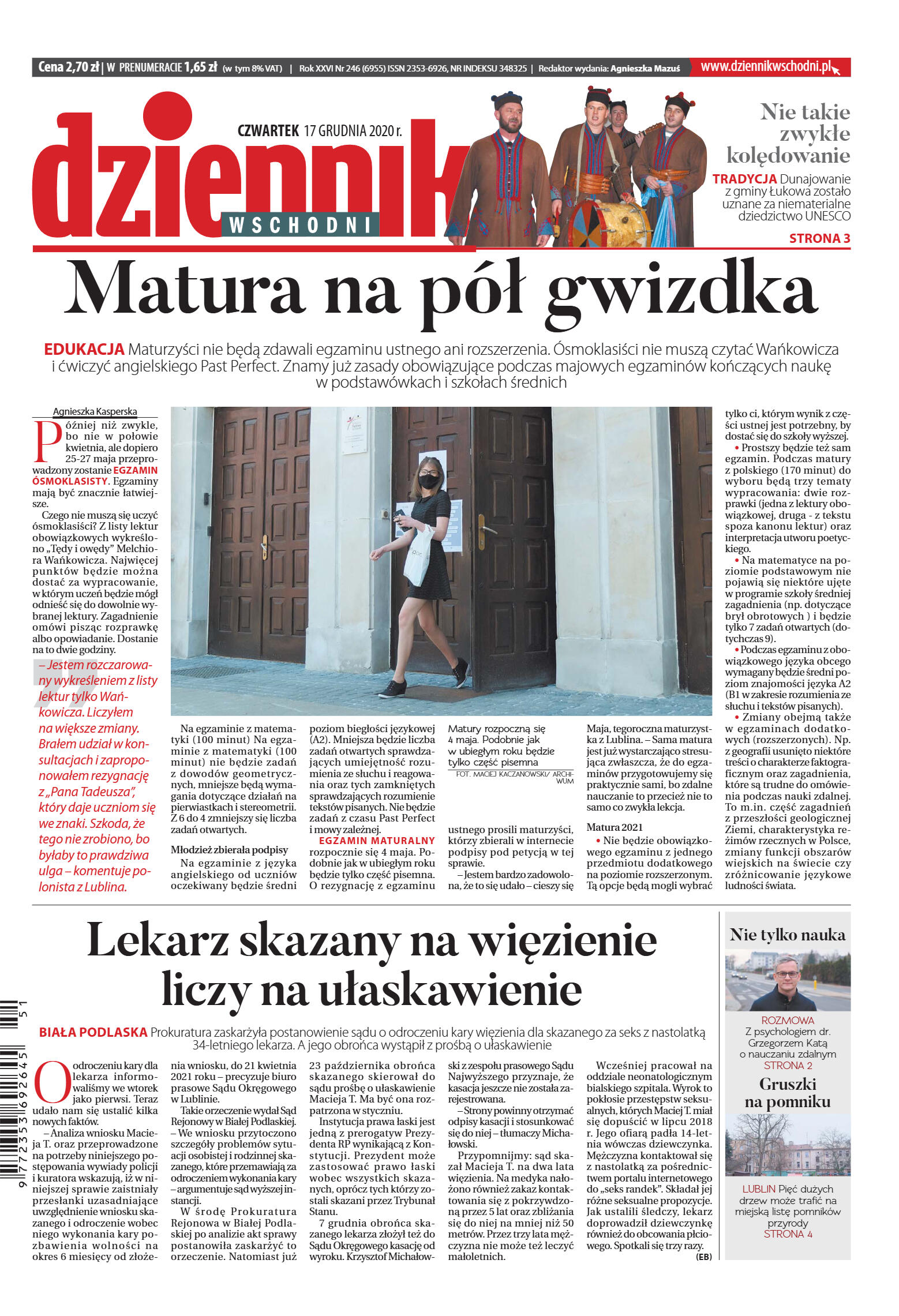 Wydanie główne - strona 1