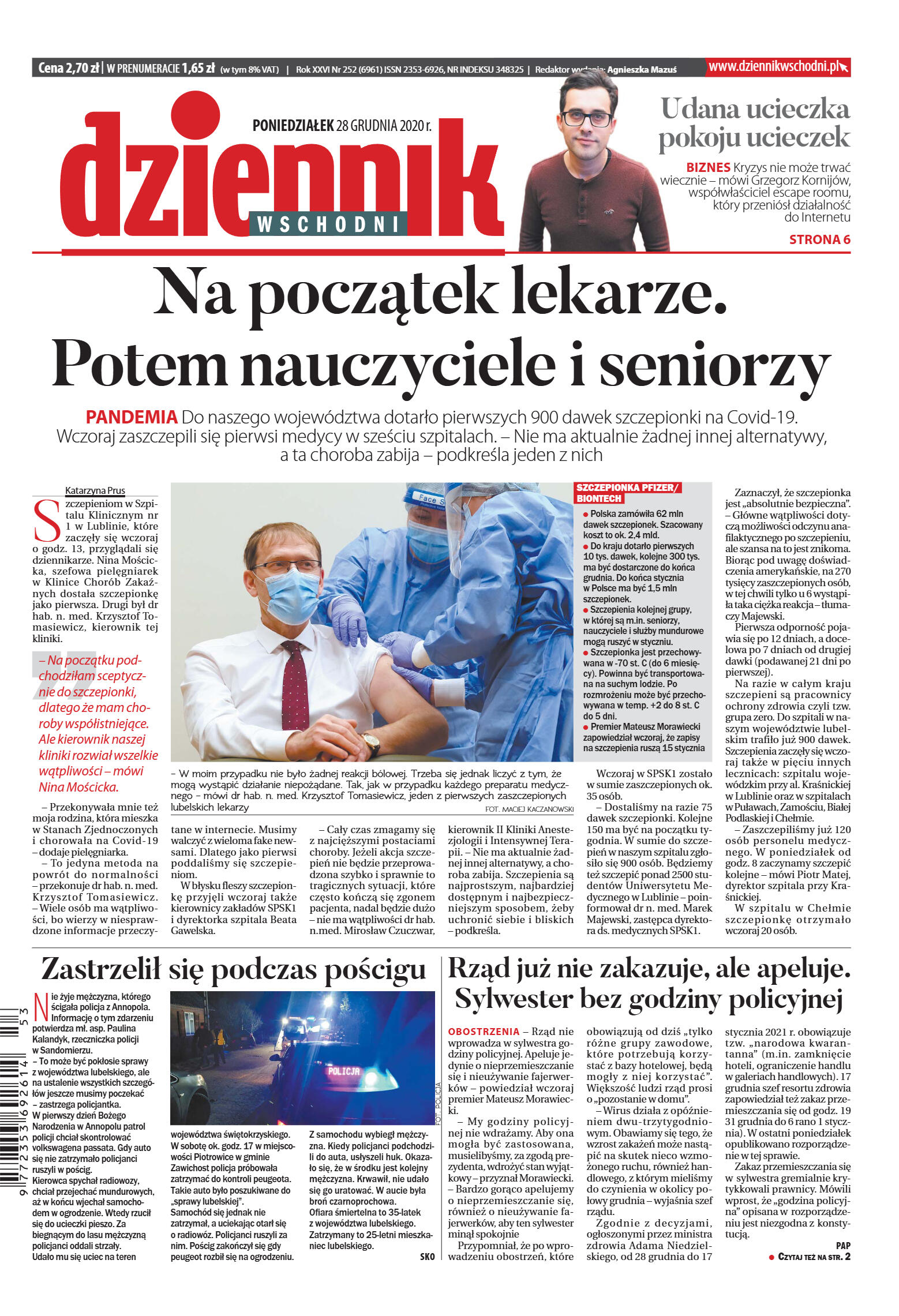 Wydanie główne - strona 1