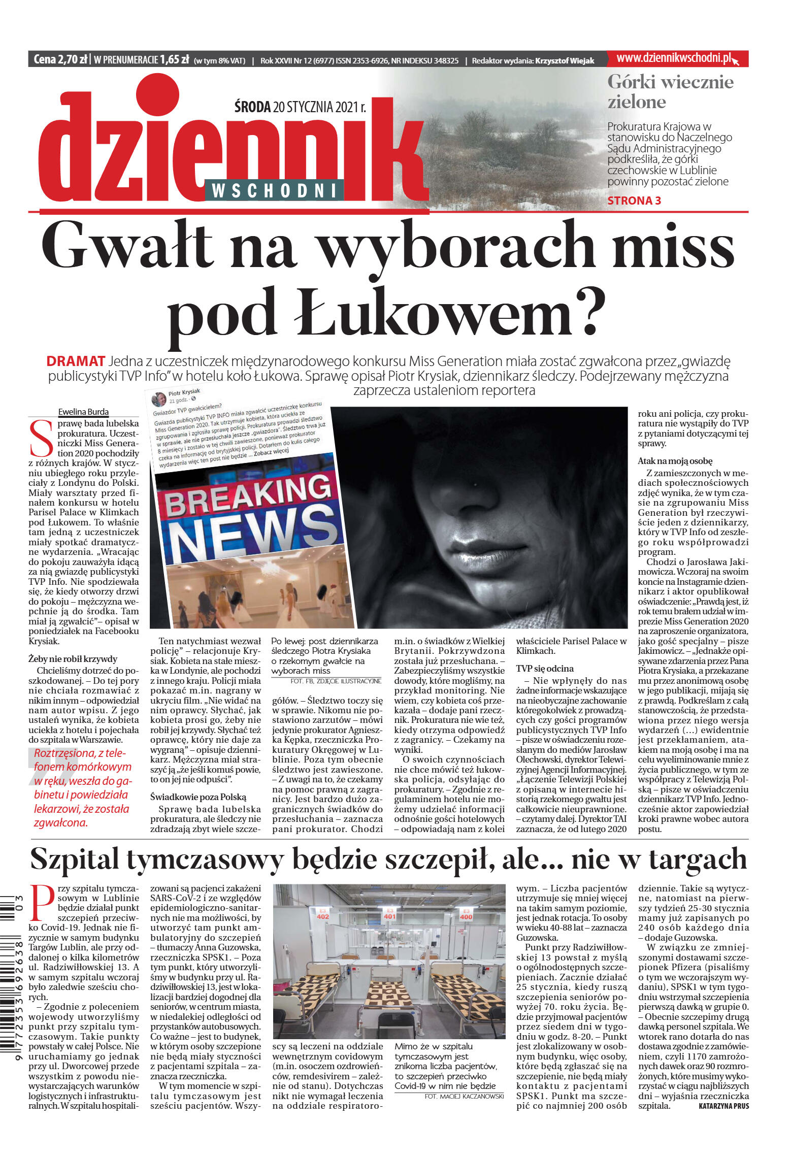 Wydanie główne - strona 1