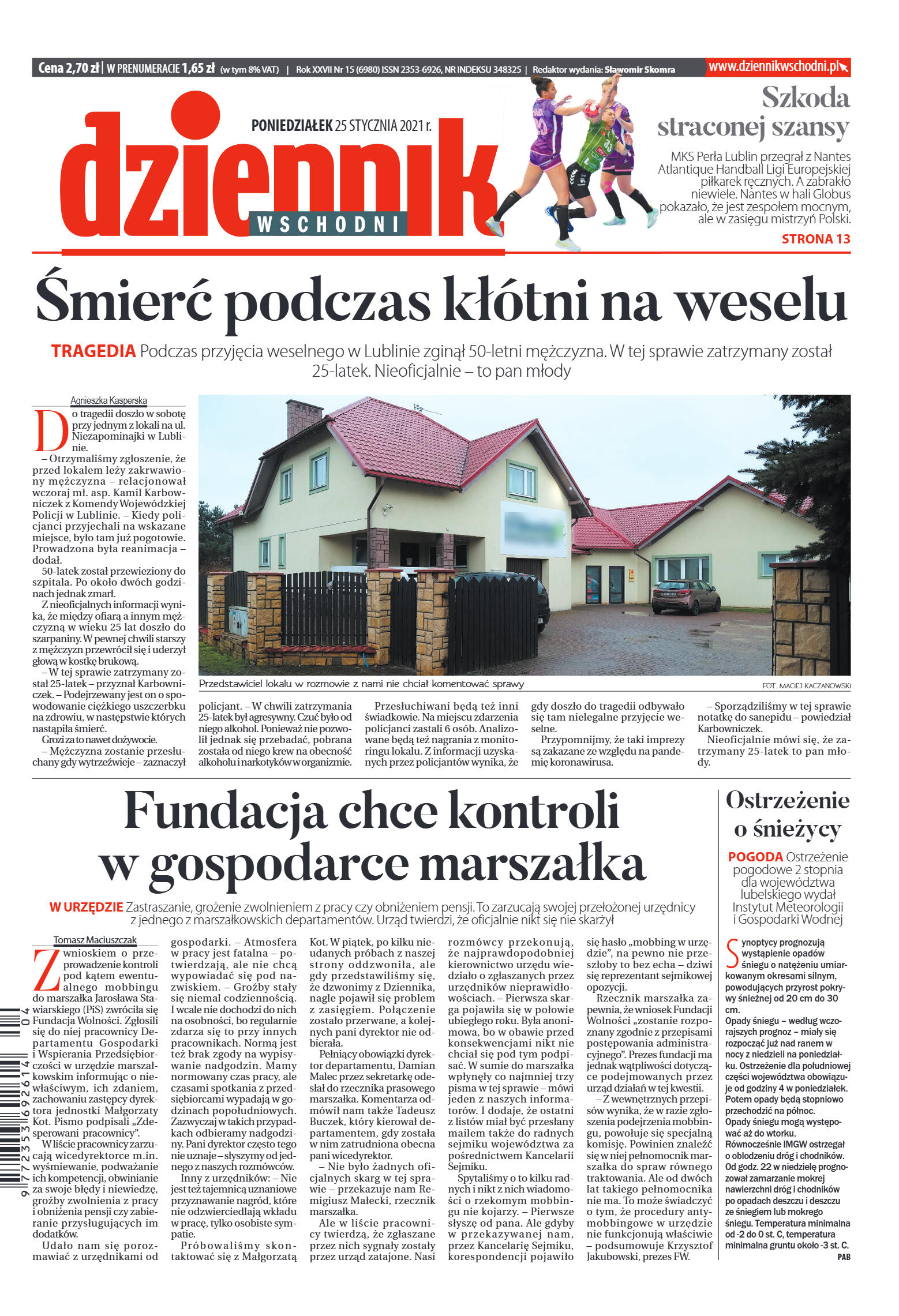 Wydanie główne - strona 1