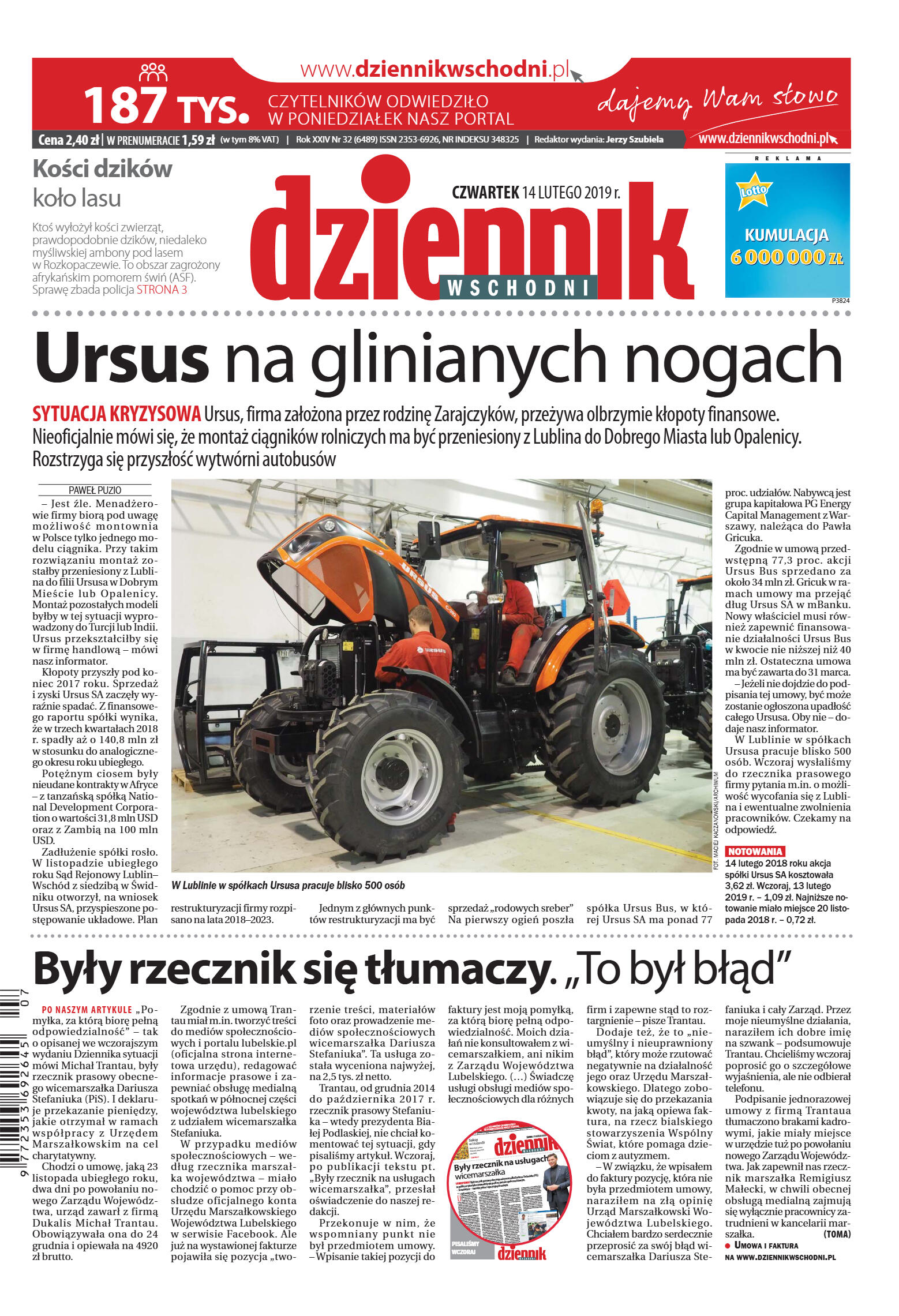 Wydanie główne - strona 1