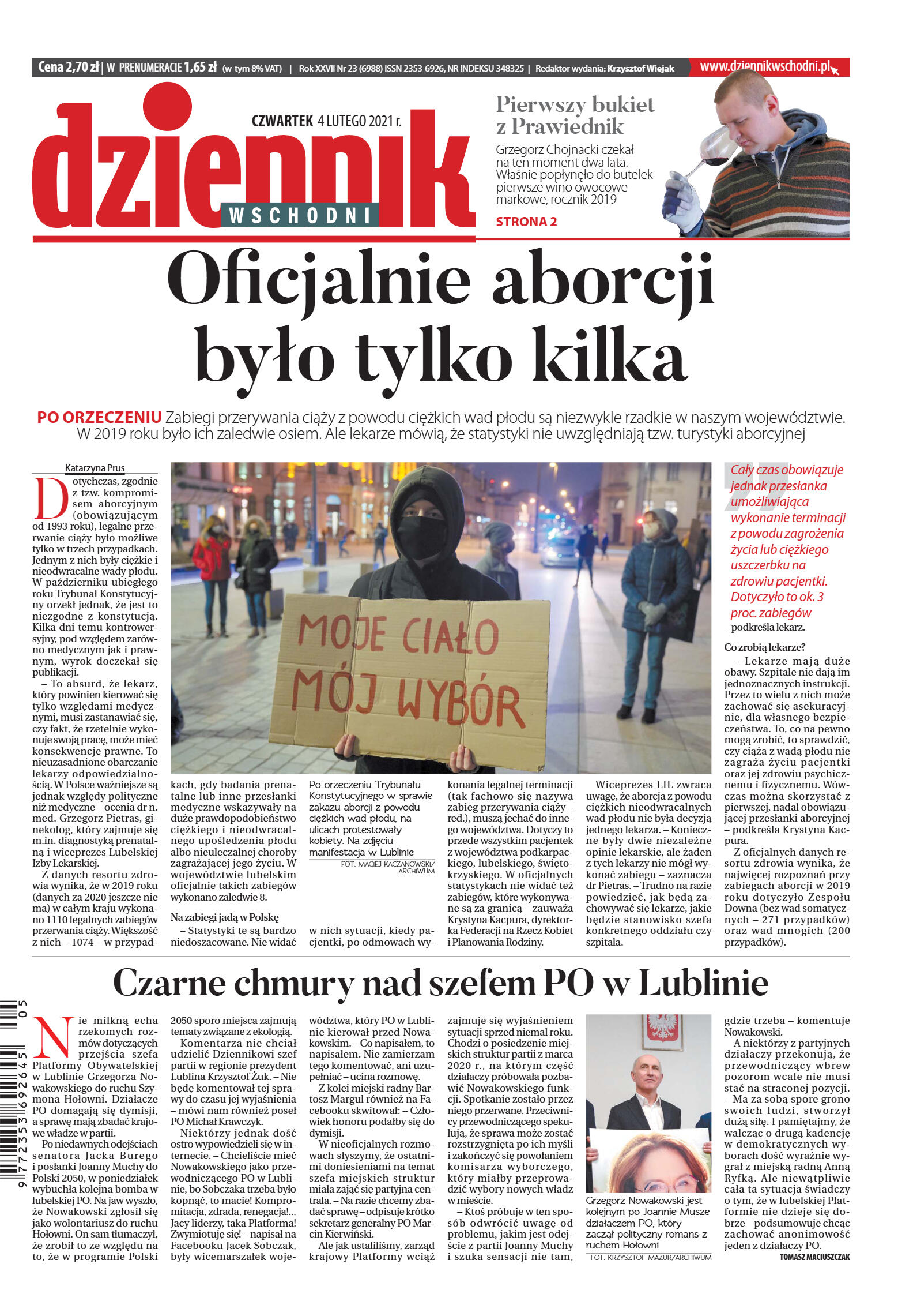 Wydanie główne - strona 1