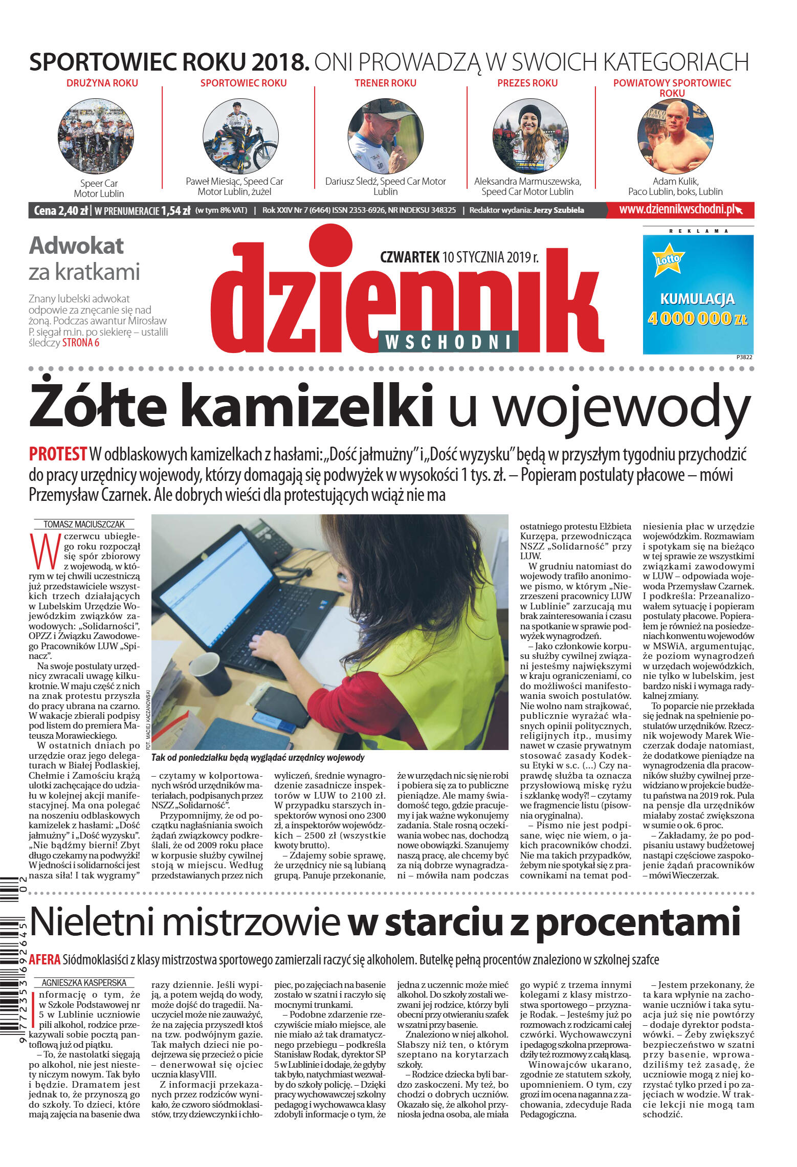 Dziennik Wschodni - strona 1