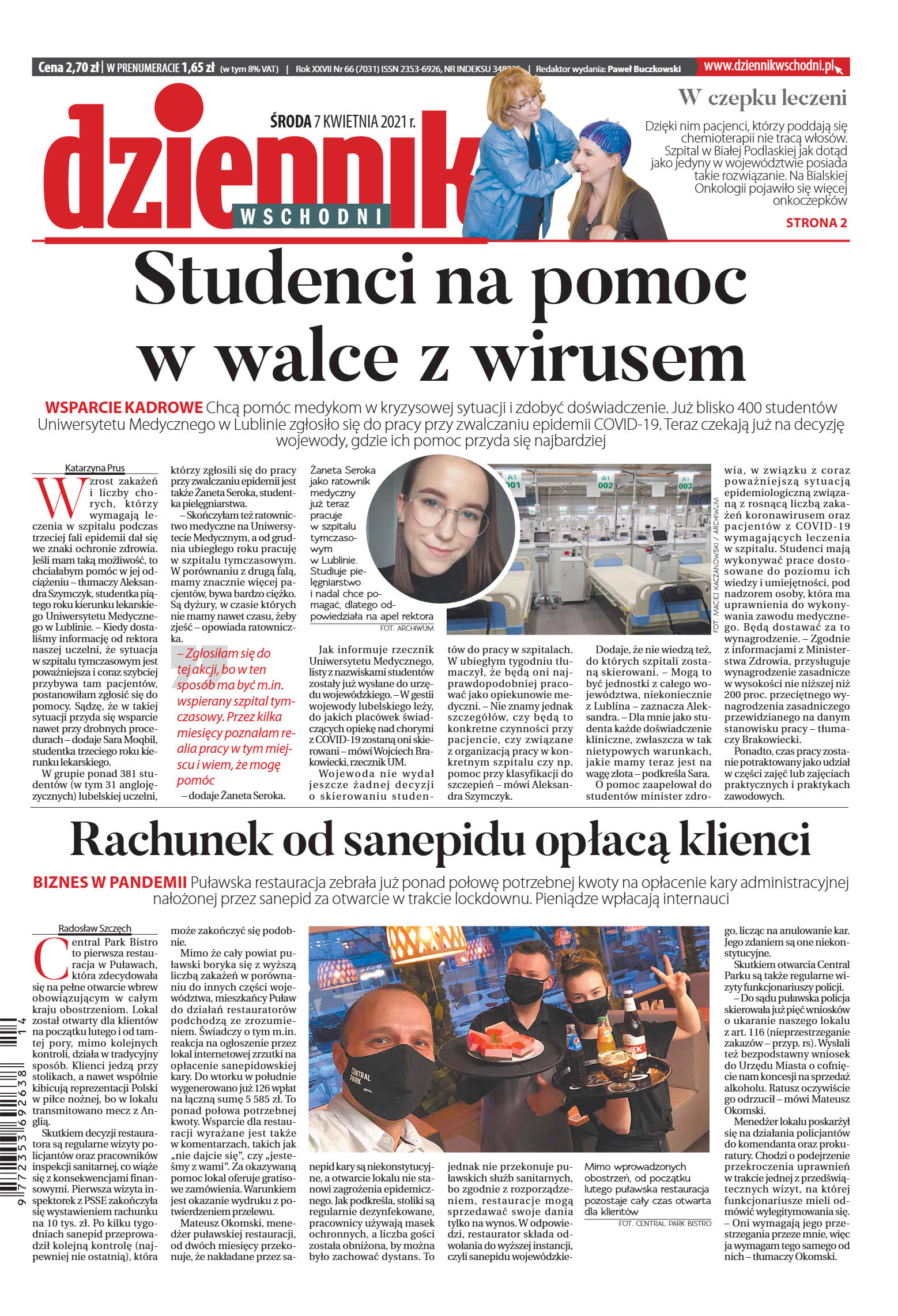 Wydanie główne - strona 1