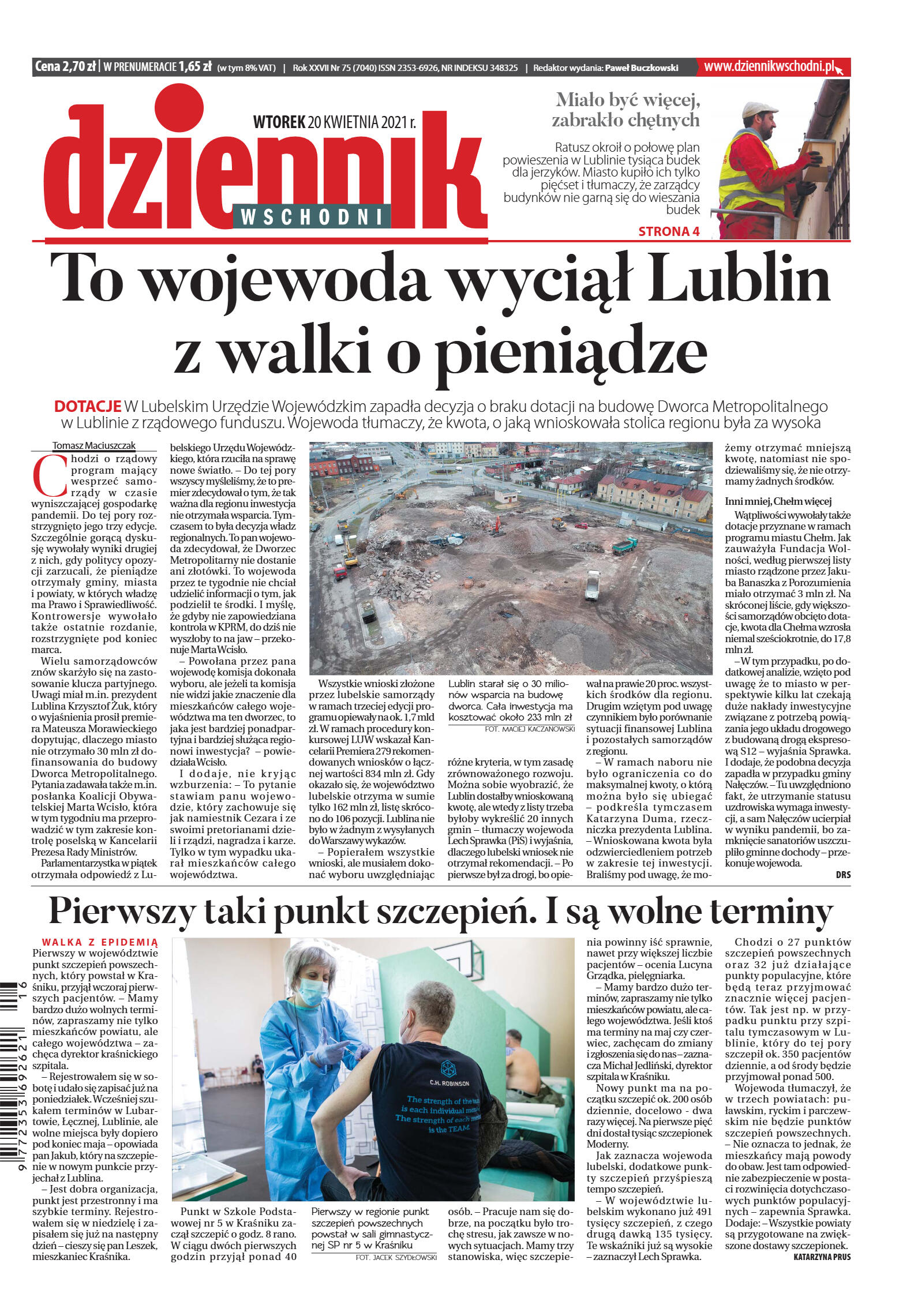 Wydanie główne - strona 1