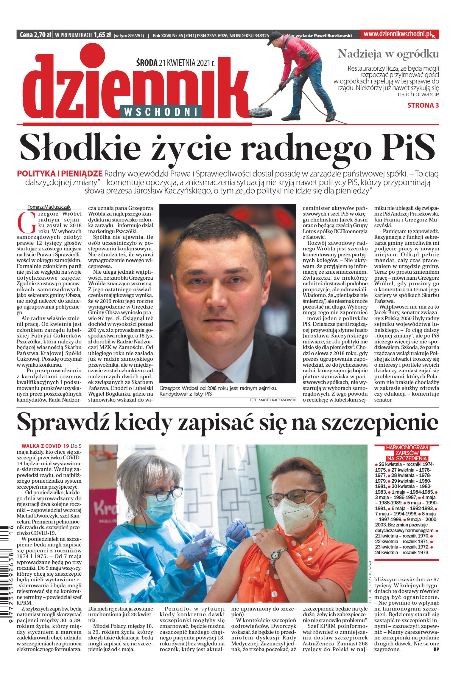 Wydanie główne - strona 1