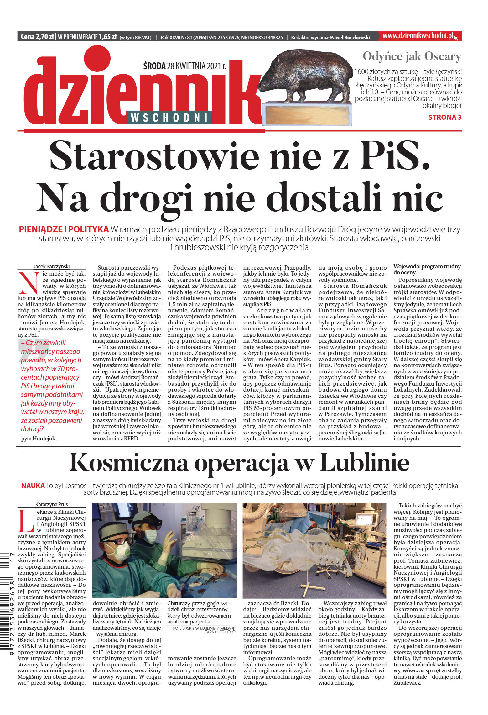 Wydanie główne - strona 1