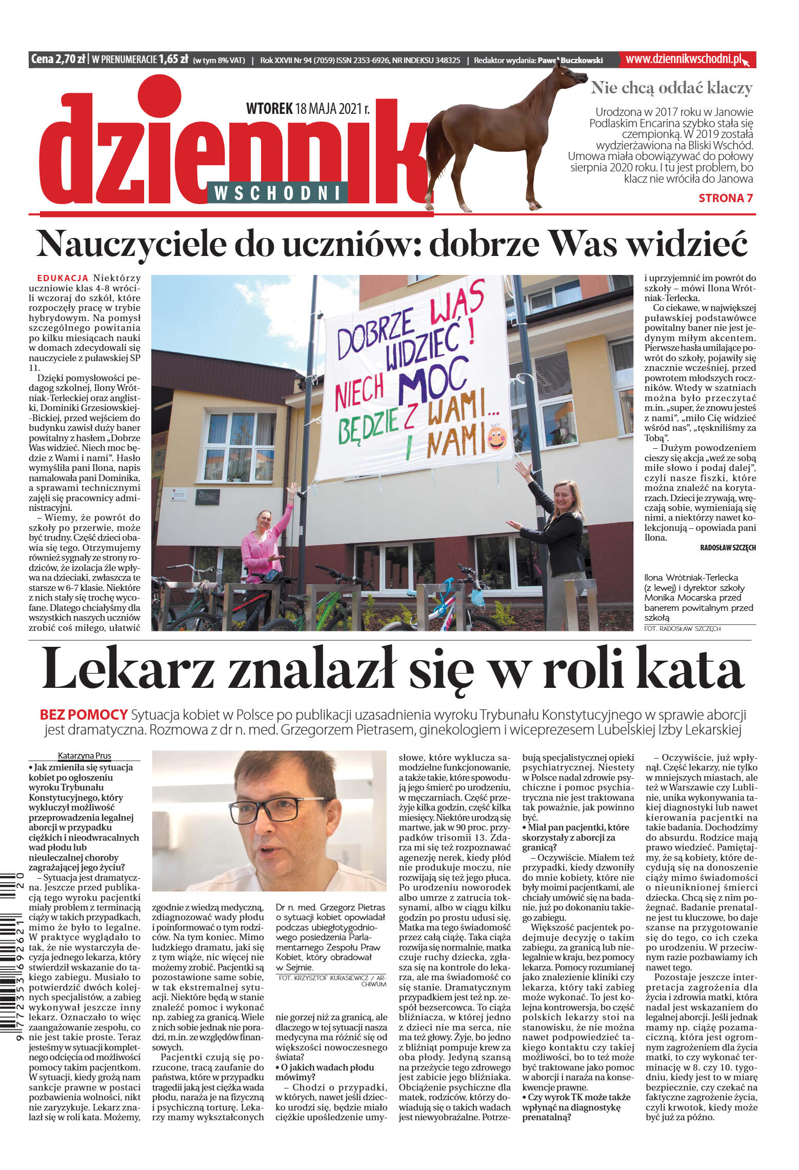 Wydanie główne - strona 1