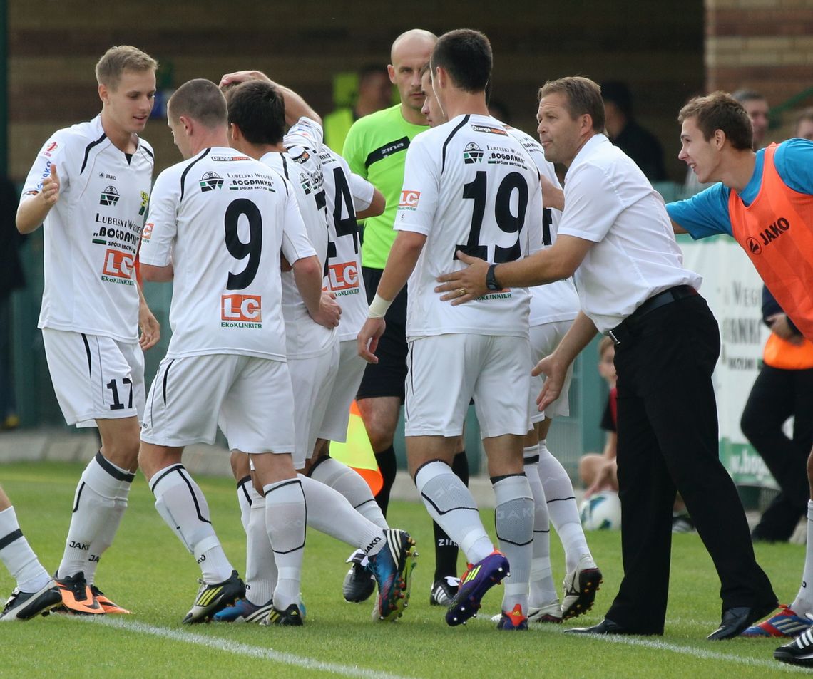 Jurij Szatałow wrócił do Górnika Łęczna. Rozpoznasz piłkarzy, z którymi wywalczył awans do Ekstraklasy?