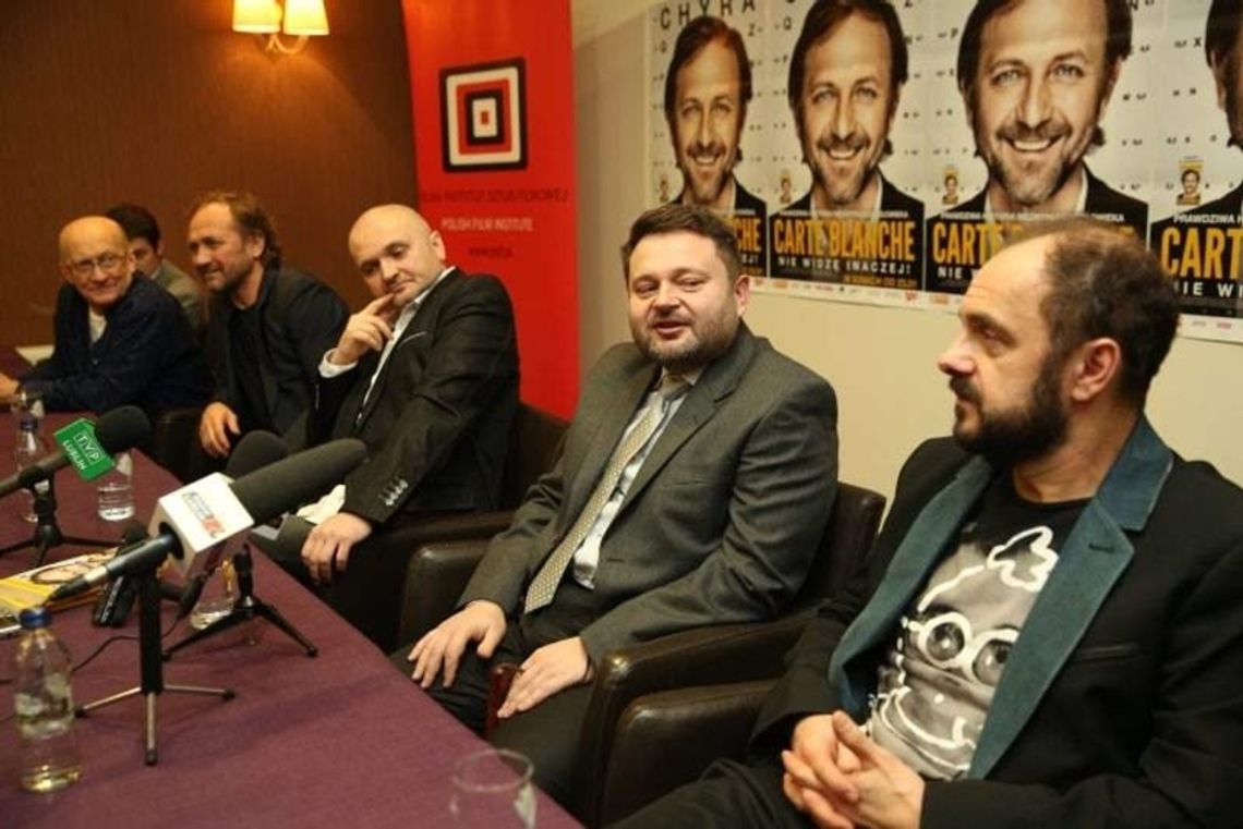 Tracący wzrok bohater realizowanego w Lublinie filmu "Carte Blanche" jest: