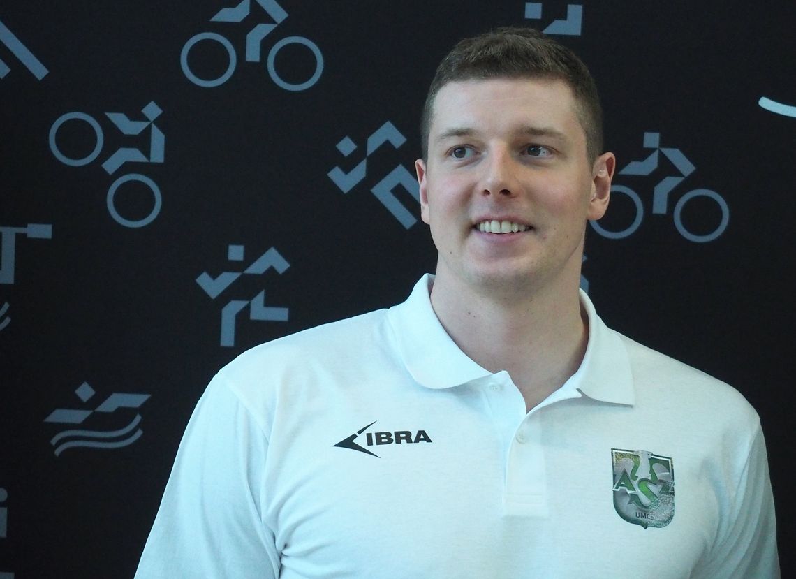 Na początek coś łatwego. Jak nazywa się ten pływak AZS UMCS Lublin?