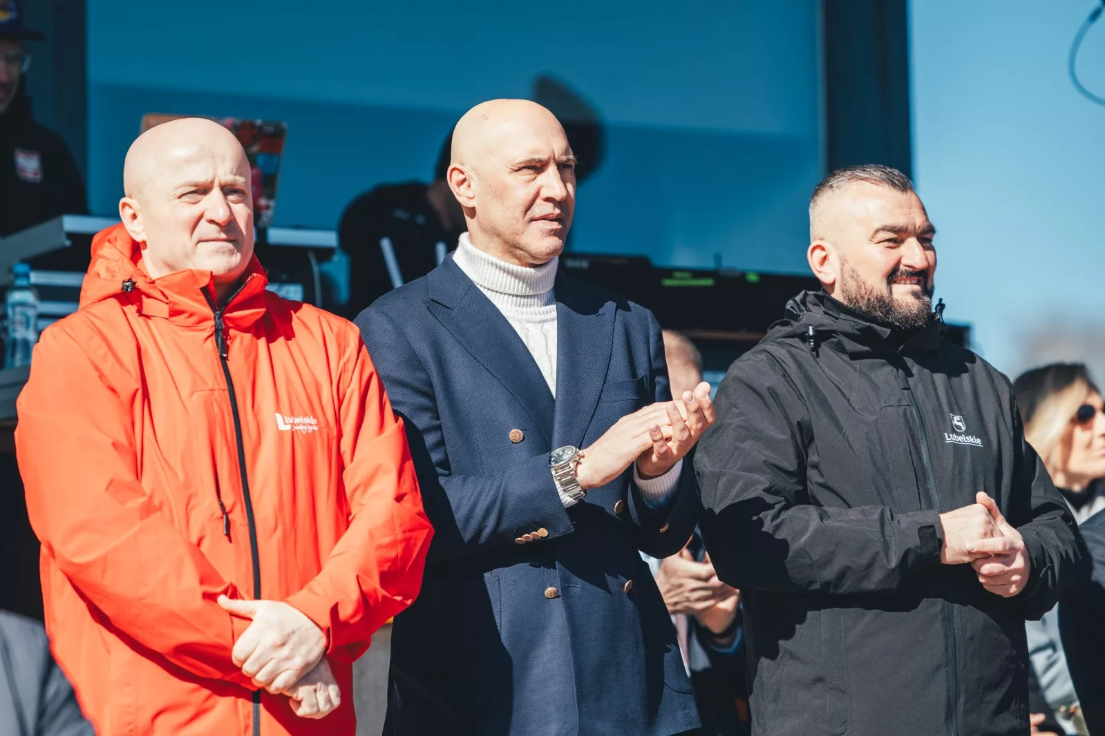 Marszałek Stawiarski w towarzystwie Arkadiusza Onyszki. fot. lubelskie.pl