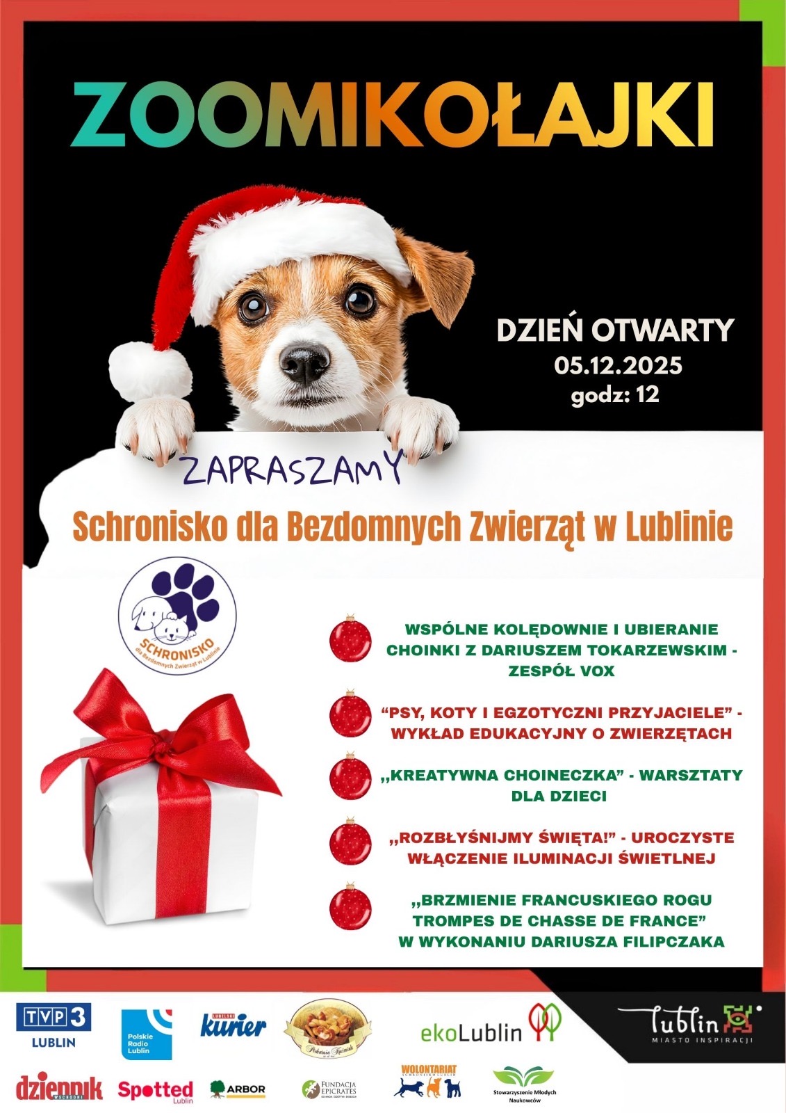 Zoomikołajki w lubelskim schronisku już w ten weekend