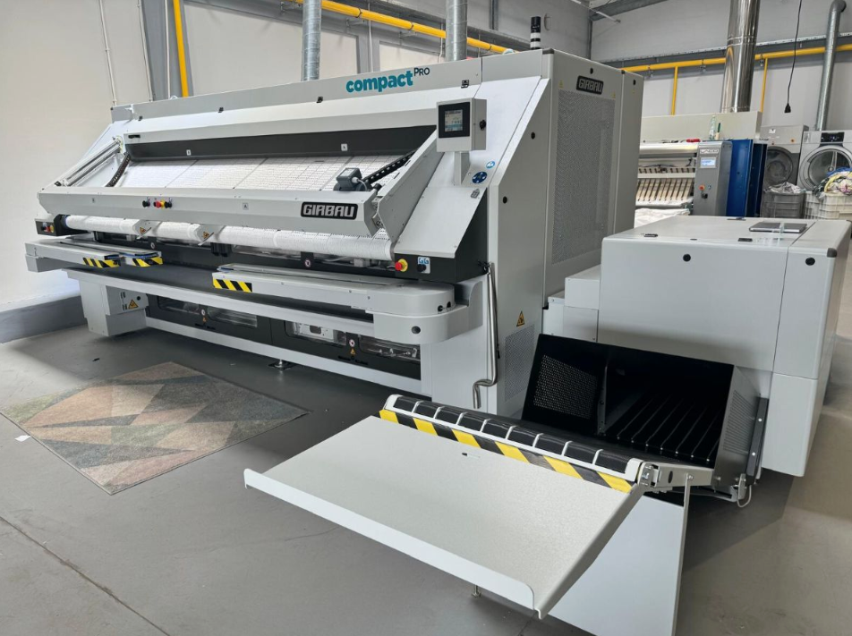 linia maglownicza marki Girbau