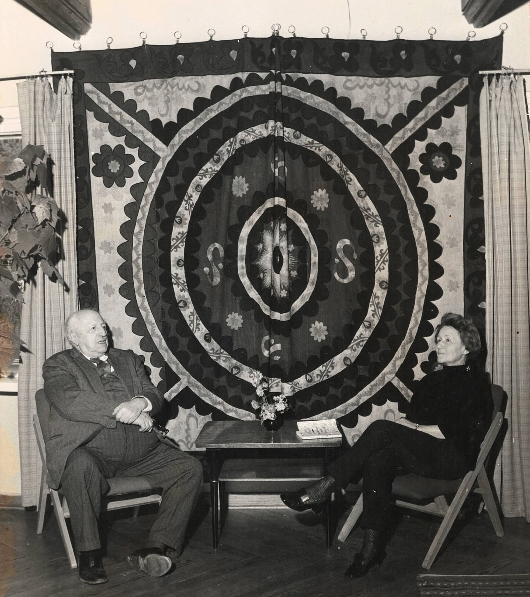 alt=Kuncewiczowie na fotelach