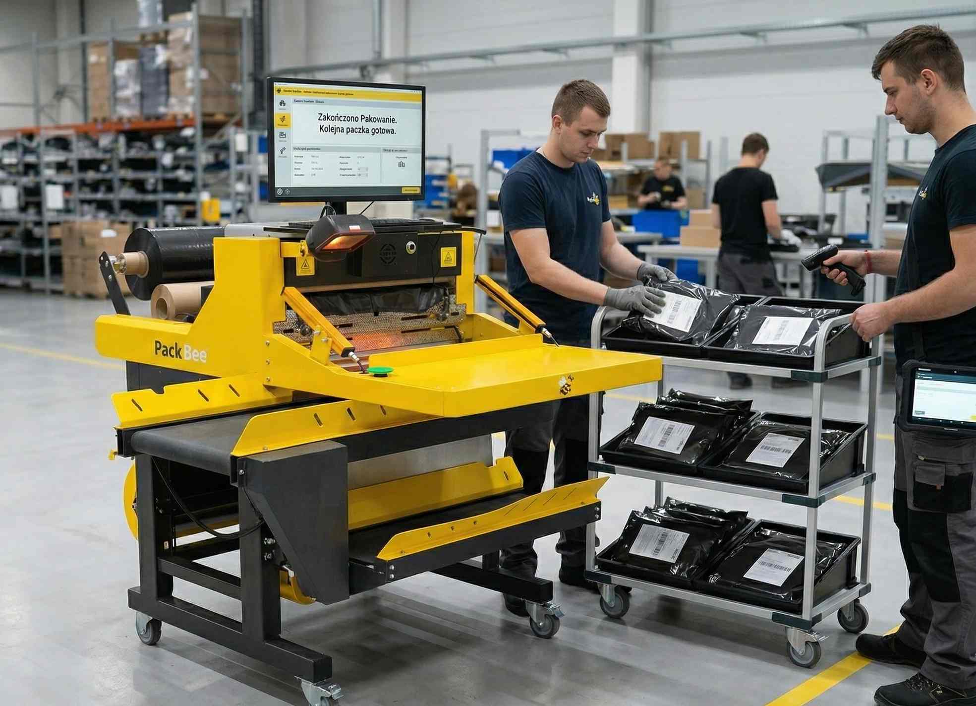 automatyzacja pakowania przesylek ecommerce