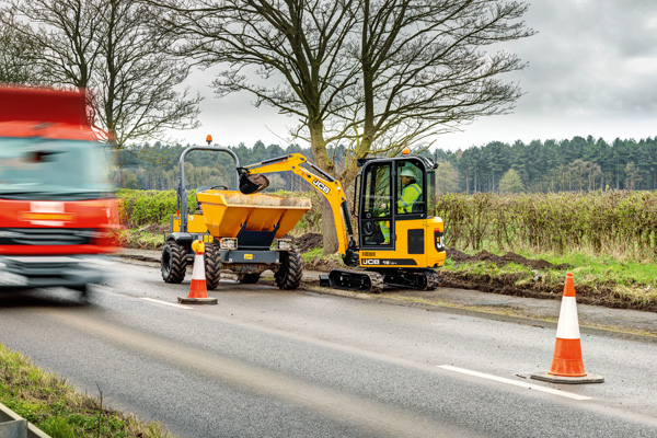 JCB Minikoparki