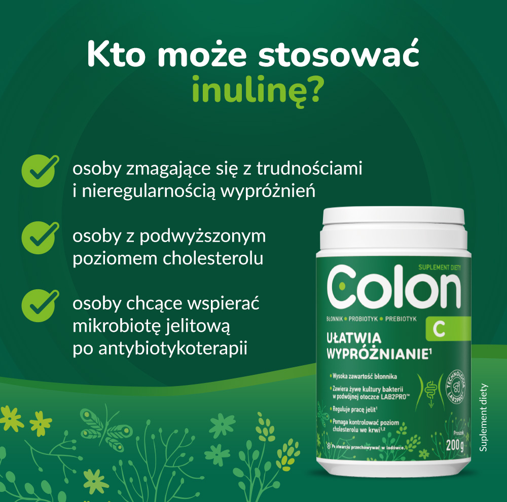 kto może stosować inulinę